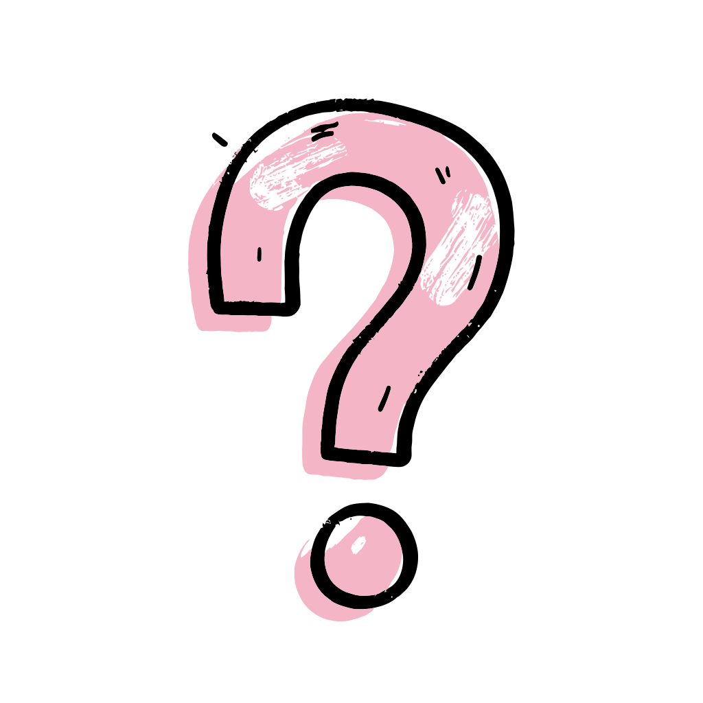 (ink pen) fragezeichen